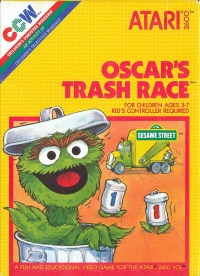 Oscar's Trash Race Box Art