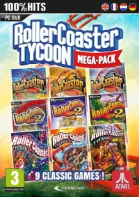 RollerCoaster Tycoon Mega Pack - 100% Hits Box Art