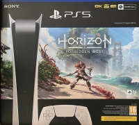 Sony PlayStation 5 Digital Edition CFI-1116B - Horizon Forbidden West [UK] Box Art