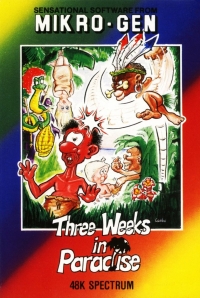 Three Weeks in Paradise Box Art