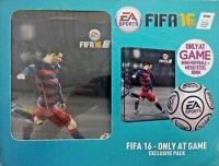 FIFA 16 Mini Football + Messi Steel Book Box Art