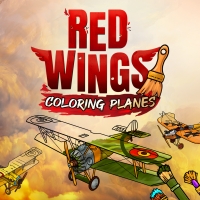 Red Wings: Coloring Planes Box Art