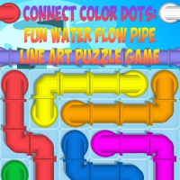 Connect Color Dots: Fun Water Flow Pipe Line Art Puzzle Game Box Art