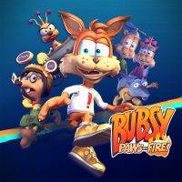 Bubsy: Paws on Fire! Box Art