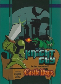 Knight Guy in Low Res World: Castle Days Box Art