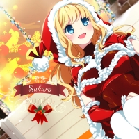 Sakura Santa Box Art