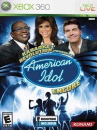 Karaoke Revolution Presents: American Idol Encore (Microphone Included) Box Art