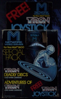 M Network Tron Joystick Box Art