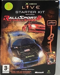 Xbox Live Starter Kit Featuring Rallisport Challenge 2 Box Art