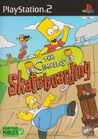 Simpsons, The: Skateboarding [FR] Box Art