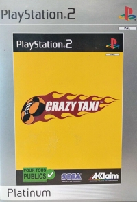 Crazy Taxi - Platinum [FR] Box Art