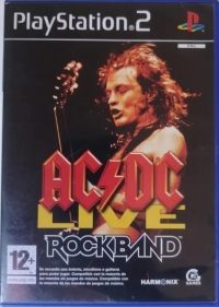 AC/DC Live: Rock Band [ES] Box Art