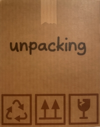Unpacking (slipcover) Box Art