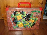 Forty Four Teenage Mutant Hero Turtles carrying case Box Art