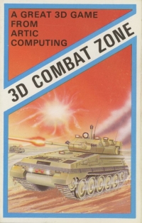 3D Combat Zone (Artic text cover) Box Art