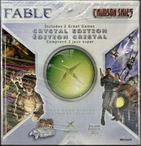 Microsoft Xbox - Crystal Edition (Fable / Crimson Skies: High Road to Revenge) Box Art