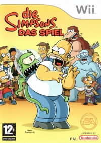 Simpsons, Die: Das Spiel [AT][CH] Box Art