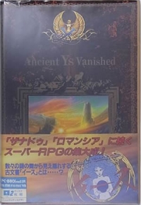 Ys: Ancient Ys Vanished Box Art