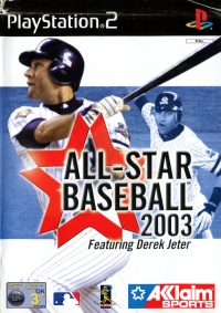 All-Star Baseball 2003 Featuring Derek Jeter Box Art