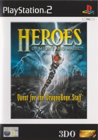 Heroes of Might and Magic: Quest for the DragonBone Staff (Midas) Box Art
