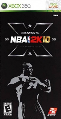 NBA 2K10 - Tenth Anniversary Edition Box Art