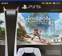 Sony PlayStation 5 Digital Edition CFI-1115B - Horizon Forbidden West [CA] Box Art