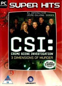 CSI: Crime Scene Investigation: 3 Dimensions of Murder - Super Hits [ZA] Box Art