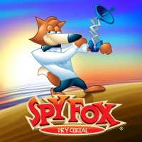 Spy Fox: Dry Cereal Box Art