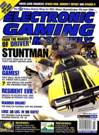 Electronic Gaming Monthly Number 156 Box Art