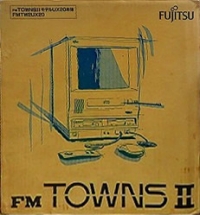 Fujitsu FM Towns II UX Box Art