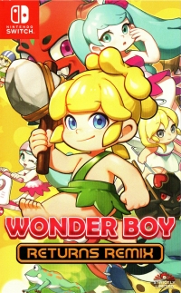 Wonder Boy Returns Remix Box Art