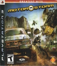 MotorStorm - Greatest Hits (Not for Resale) Box Art