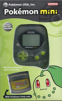 Nintendo Pokémon Mini (Chikorita Green) Box Art