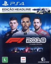 Formula 1 2018 - Edição Headline Box Art