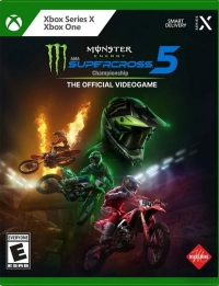 Monster Energy Supercross: The Official Videogame 5 Box Art