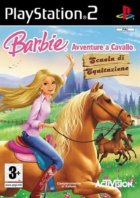 Barbie Avventure a Cavallo: Scuola di Equitazione Box Art