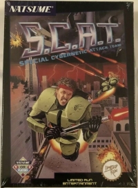 S.C.A.T.: Special Cybernetic Attack Team (green cartridge) Box Art