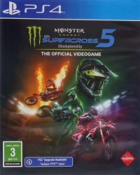 Monster Energy Supercross: The Official Videogame 5 Box Art