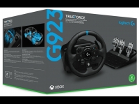 Logitech G923 TrueForce Racing Wheel and Pedals Box Art