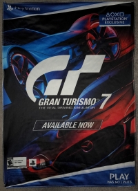 Gran Turismo 7 cloth poster Box Art