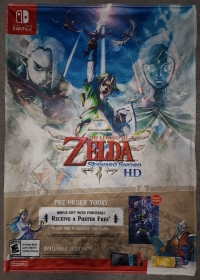 Legend of Zelda, The: Skyward Sword HD cloth poster Box Art