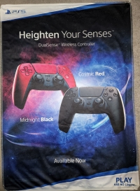 Heighten Your Senses cloth poster Box Art