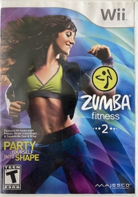 Zumba Fitness 2 (blue zumba.com) Box Art