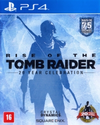 Rise of the Tomb Raider: 20 Year Celebration Box Art