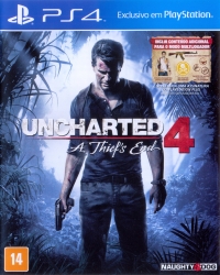 Uncharted 4: A Thief's End (3000188-AC) Box Art