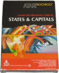 States & Capitals Box Art