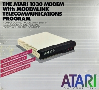 Atari 1030 Modem, The Box Art