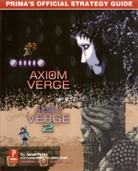 Axiom Verge 1 & 2 Official Strategy Guide Box Art
