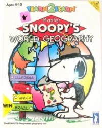 Yearn2Learn: Master Snoopy's World Geography Box Art