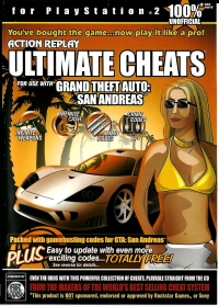 Datel Action Replay Ultimate Cheats: Grand Theft Auto: San Andreas Box Art